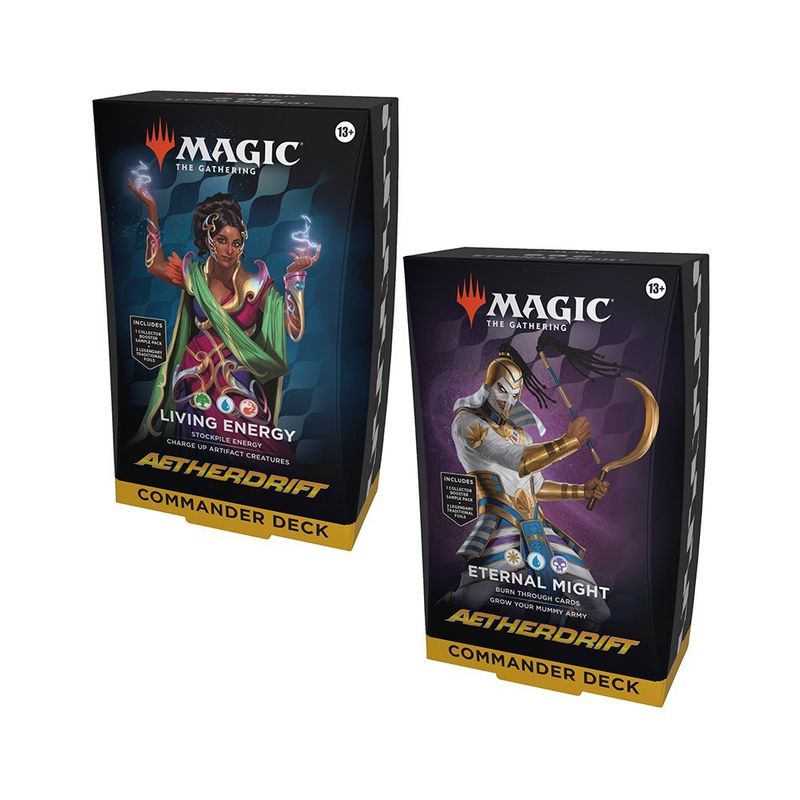 Magic The Gathering Aetherdrift Commander Decks 4CT