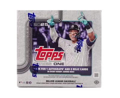2025 Topps Baseball Series 1 Jumbo Box