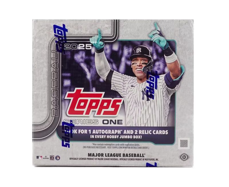 2025 Topps Baseball Series 1 Jumbo Box
