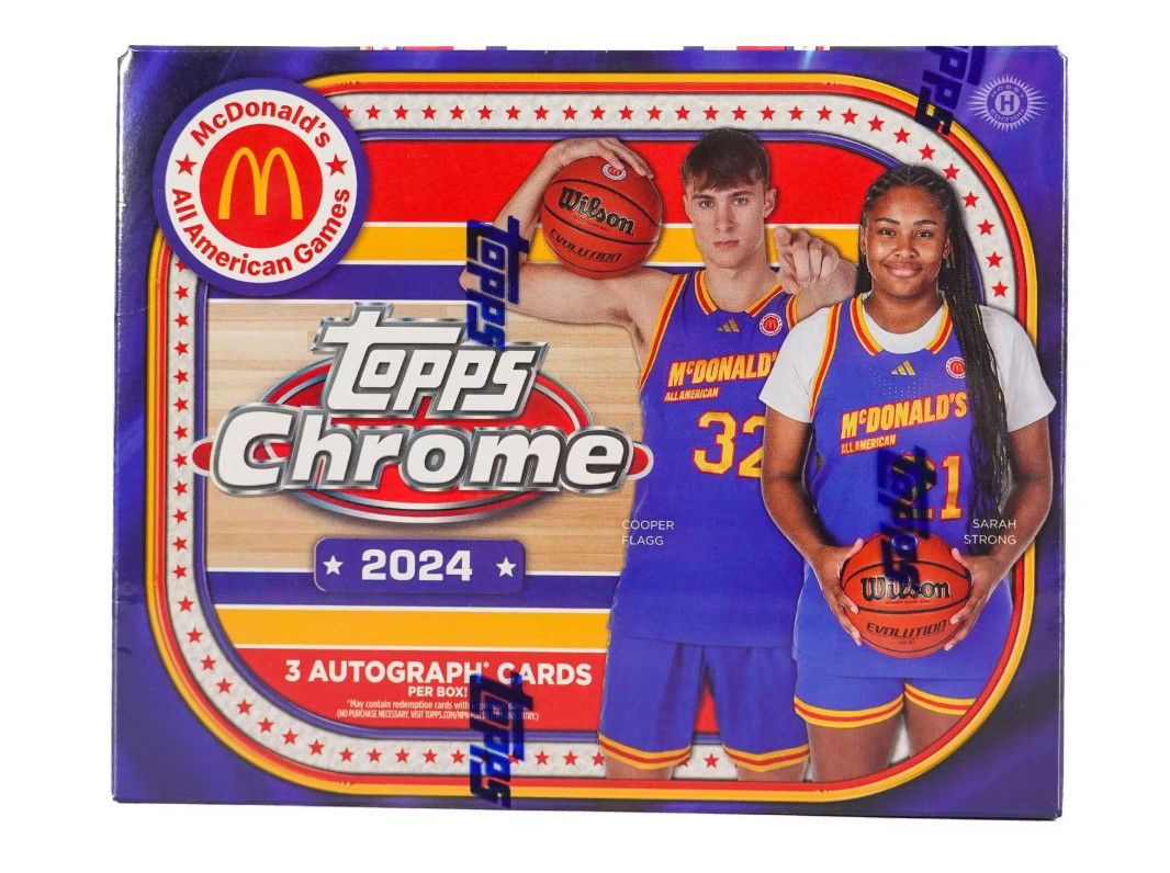 2024 Topps Chrome McDonalds All American Basketball Hobby Box