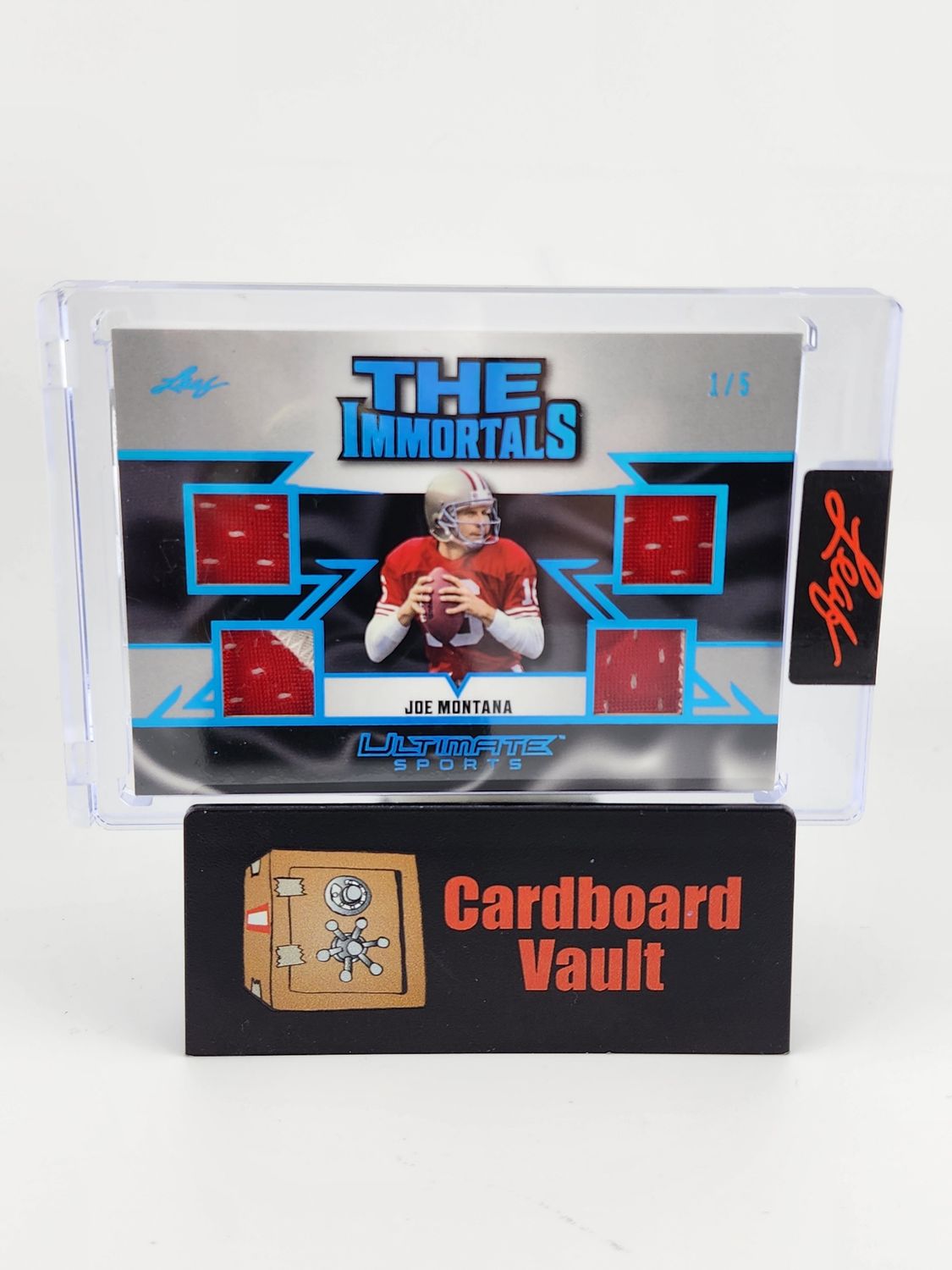 2024 Leaf Ultimate Sports Joe Montana The Immortals #I-7 1/5