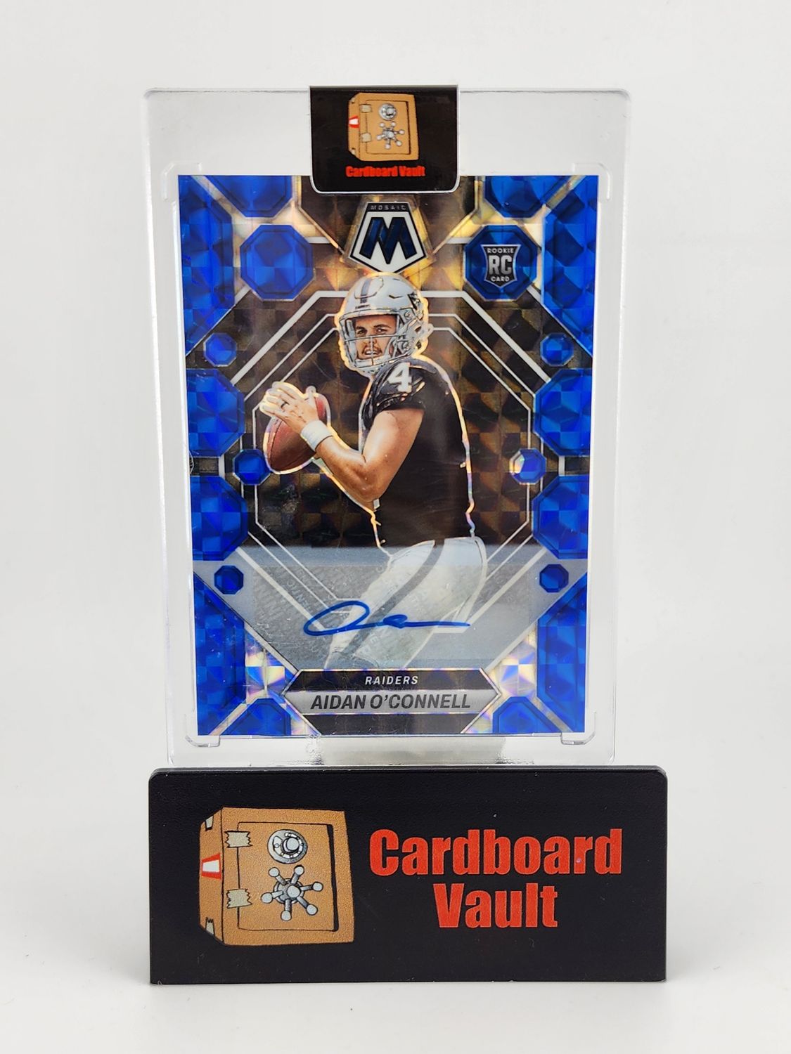 2023 Mosaic Aidan O&#39;Connell Autograph #281 Blue Mosaic Prizm 76/99