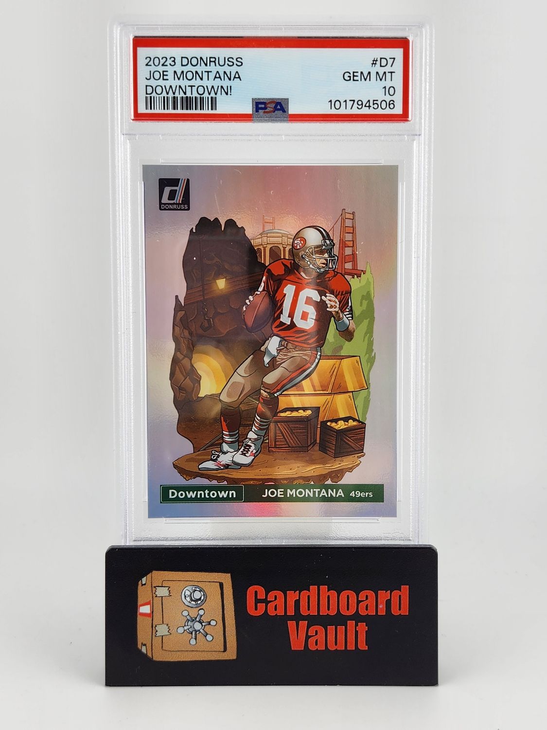 2023 Donruss Joe Montana Downtown #D7 PSA 10 101794506