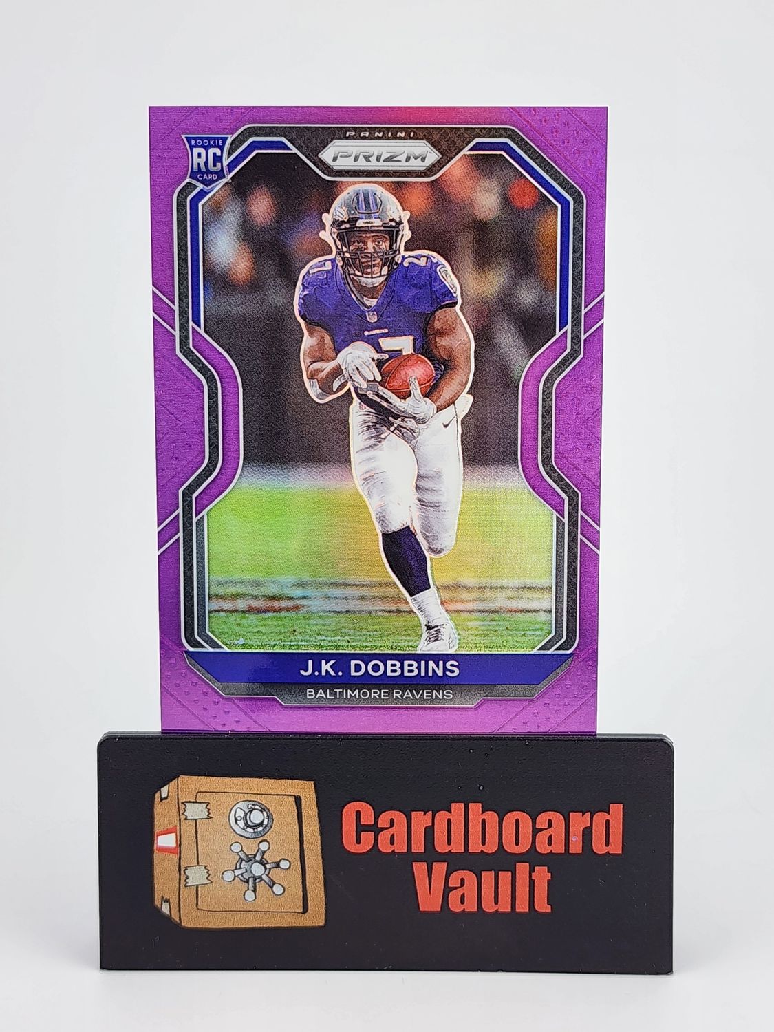 2020 Prizm JK Dobbins #379 Purple 085/125