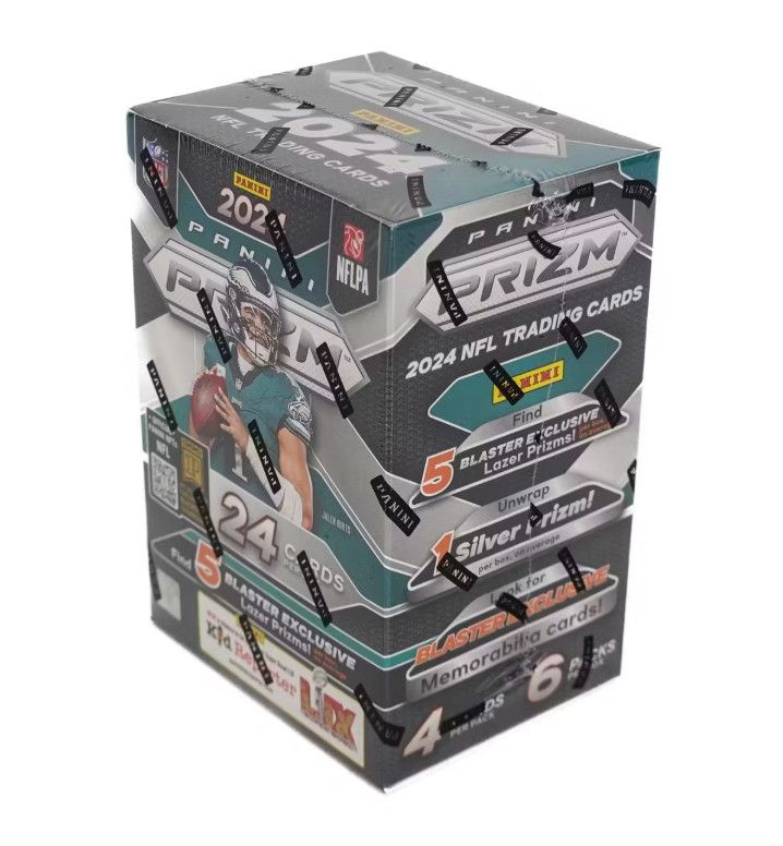 2024 Panini Prizm Football 6-Pack Blaster Box (Lazer Prizms)