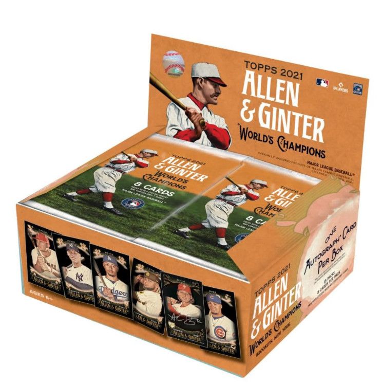 2021 Topps Allen &amp; Ginter Baseball X Hobby Box