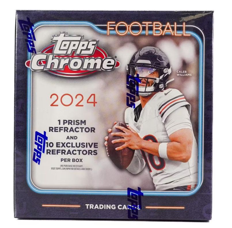 2024 Topps Chrome Football Mega Box