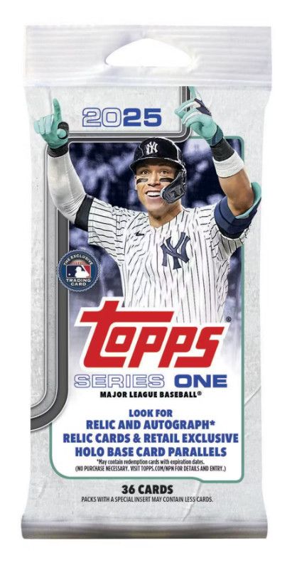 2025 Topps Baseball Series 1 Fat Pack