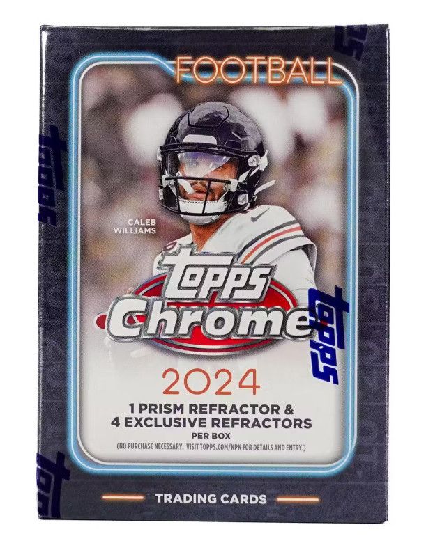 2024 Topps Chrome Football Value Blaster Box