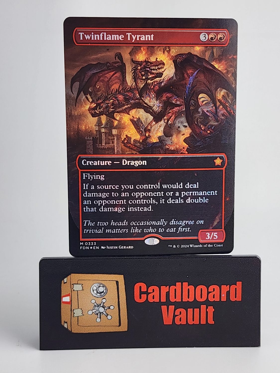 2024 Magic The Gathering Twinflame Tyrant