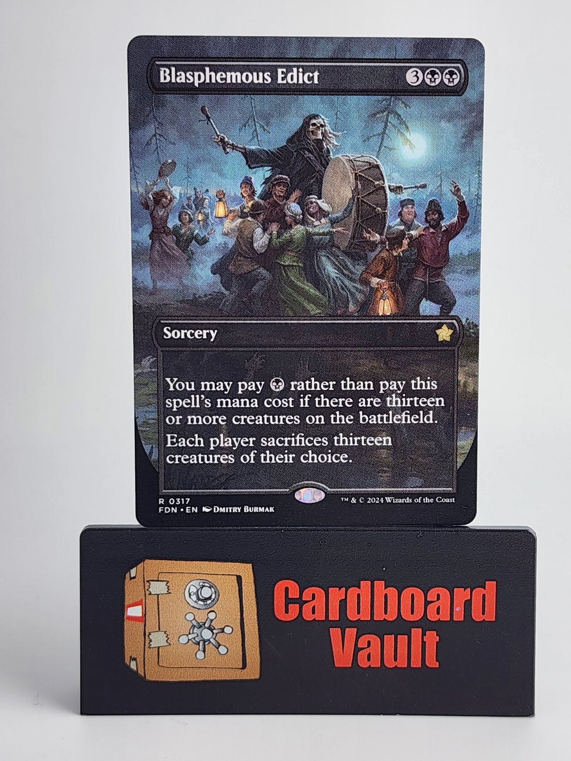 2024 Magic The Gathering Blasphemous Edict
