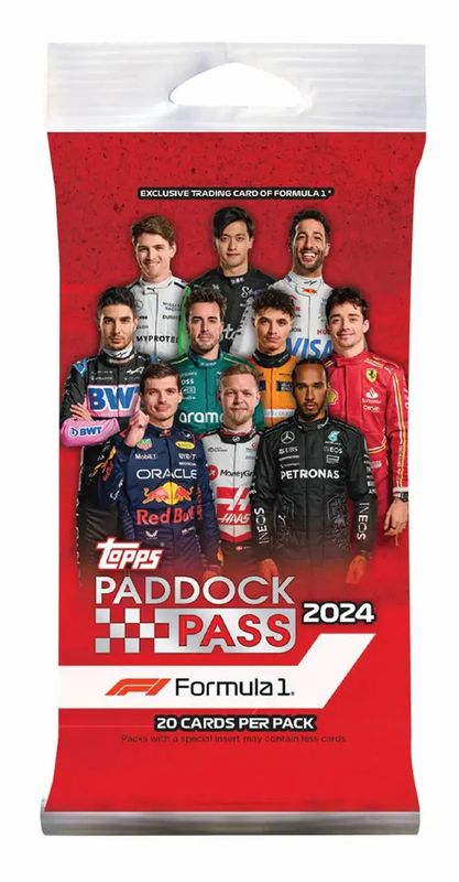 2024 Topps Formula 1 Paddock Pass Fat Pack