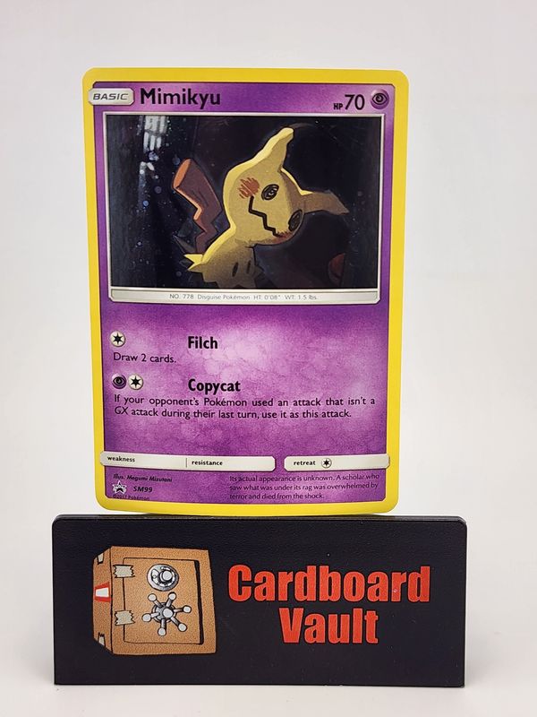 2017 Pokémon Mimikyu SM99 Black Star Promo