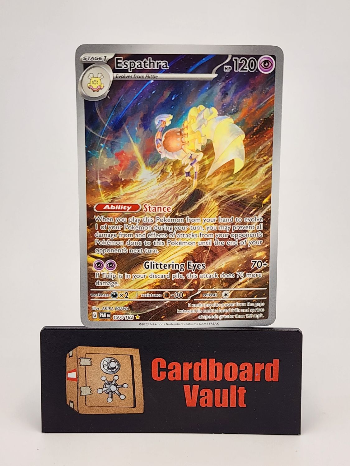 2023 Pokémon Espathra 197/182 Full Art