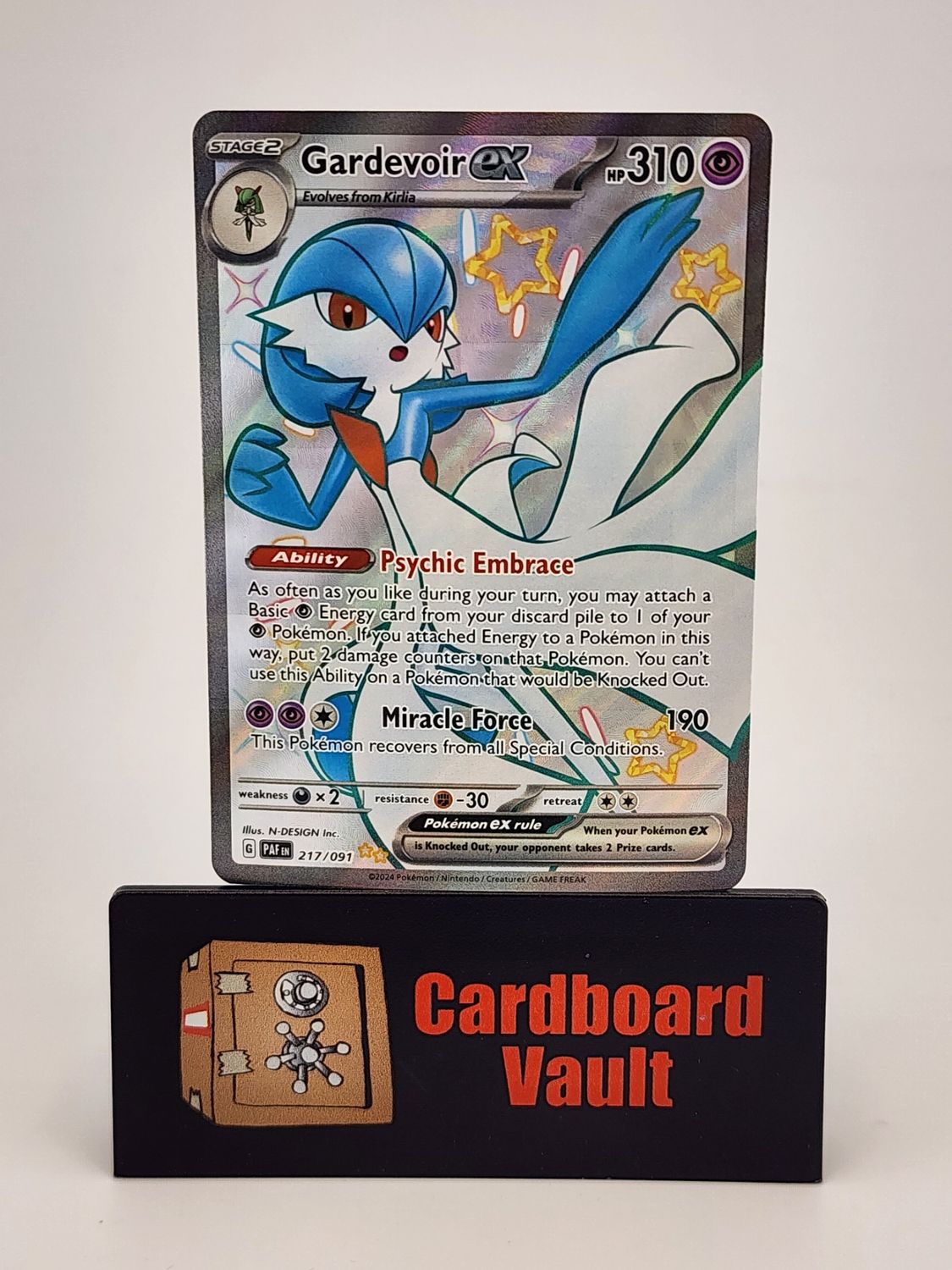 2024 Pokémon Gardevoir ex 217/091 Full Art