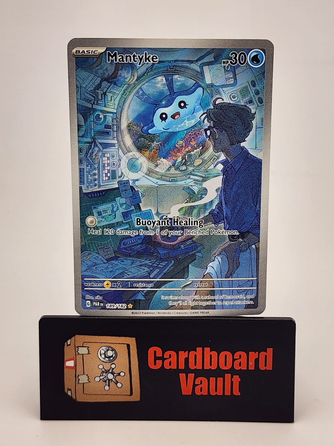 2023 Pokémon Mantyke 189/182 Full Art