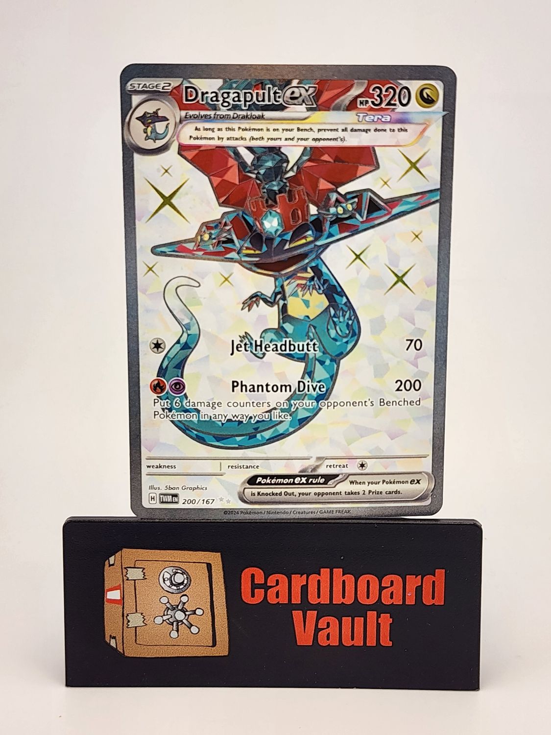 2024 Pokémon Dragapult ex 200/167 Full Art