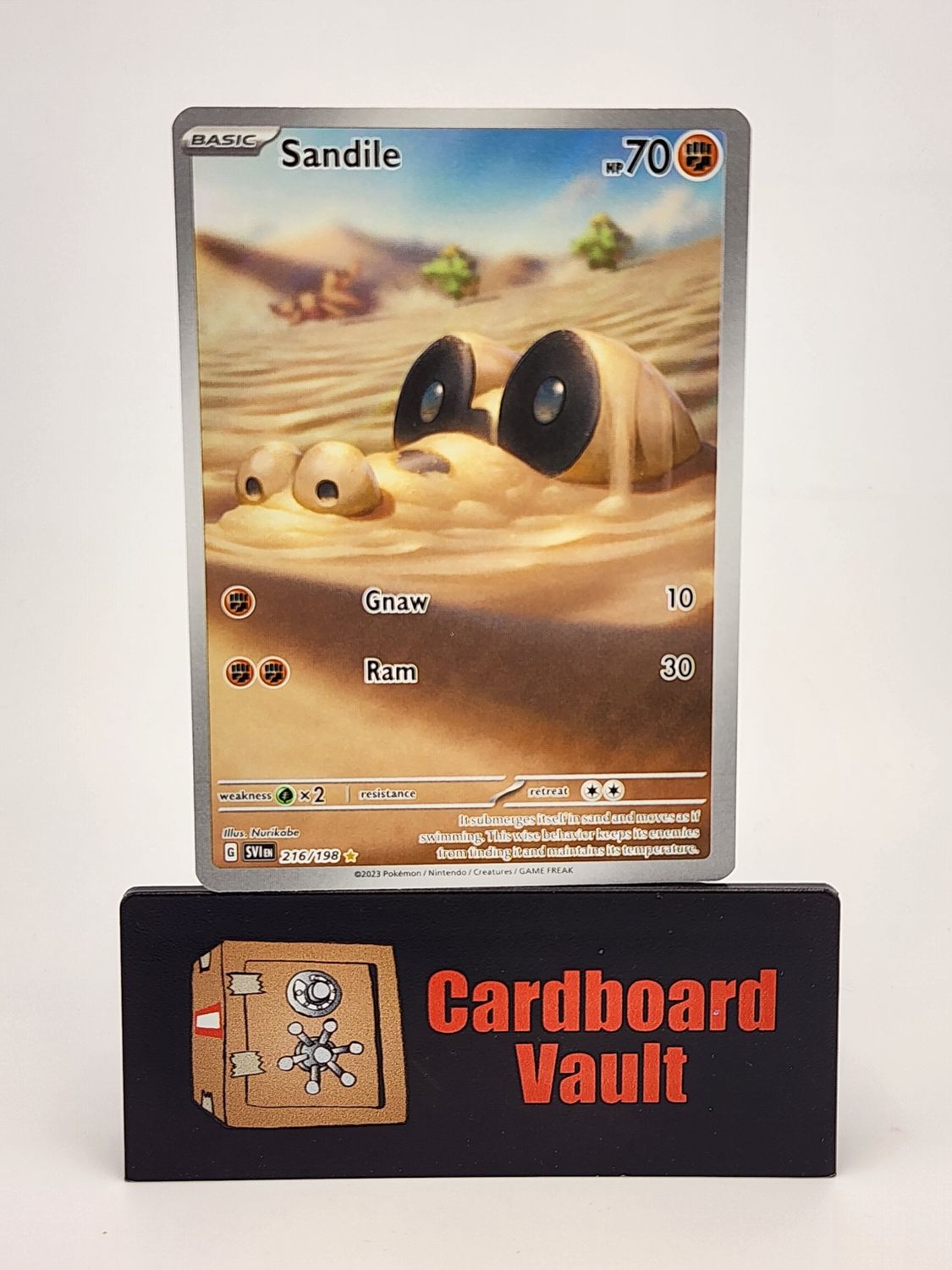 2023 Pokémon Sandile216/198 Full Art
