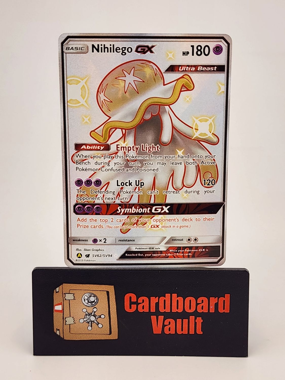 2019 Pokémon Nihilego GX SV62/SV94