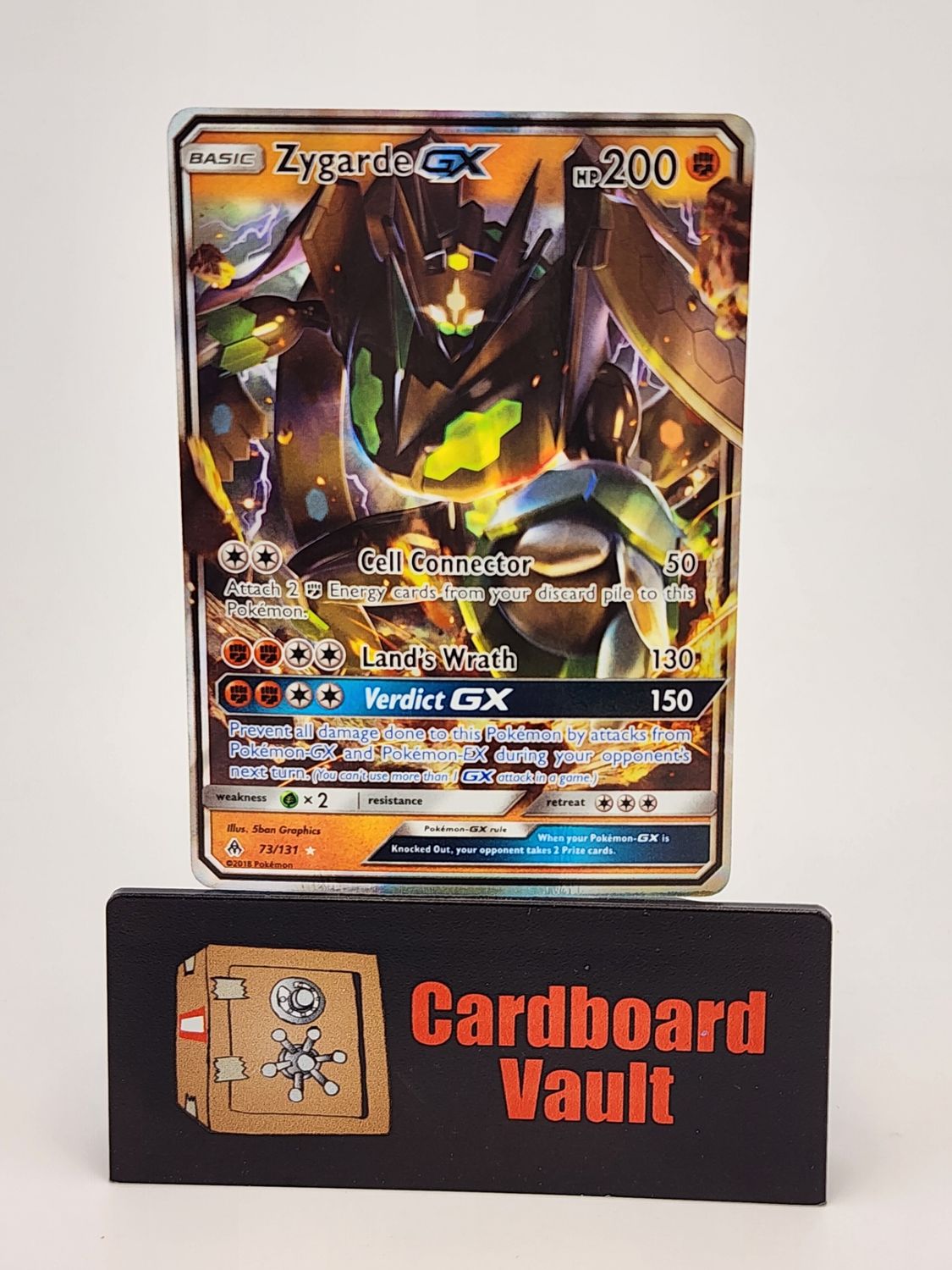 2018 Pokémon Zygarde GX 73/131