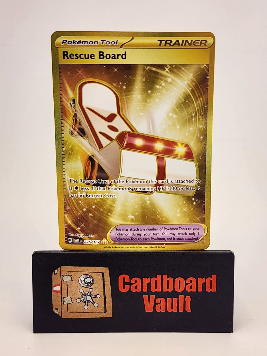 2024 Pokémon Rescue Board GX SM187 225/167