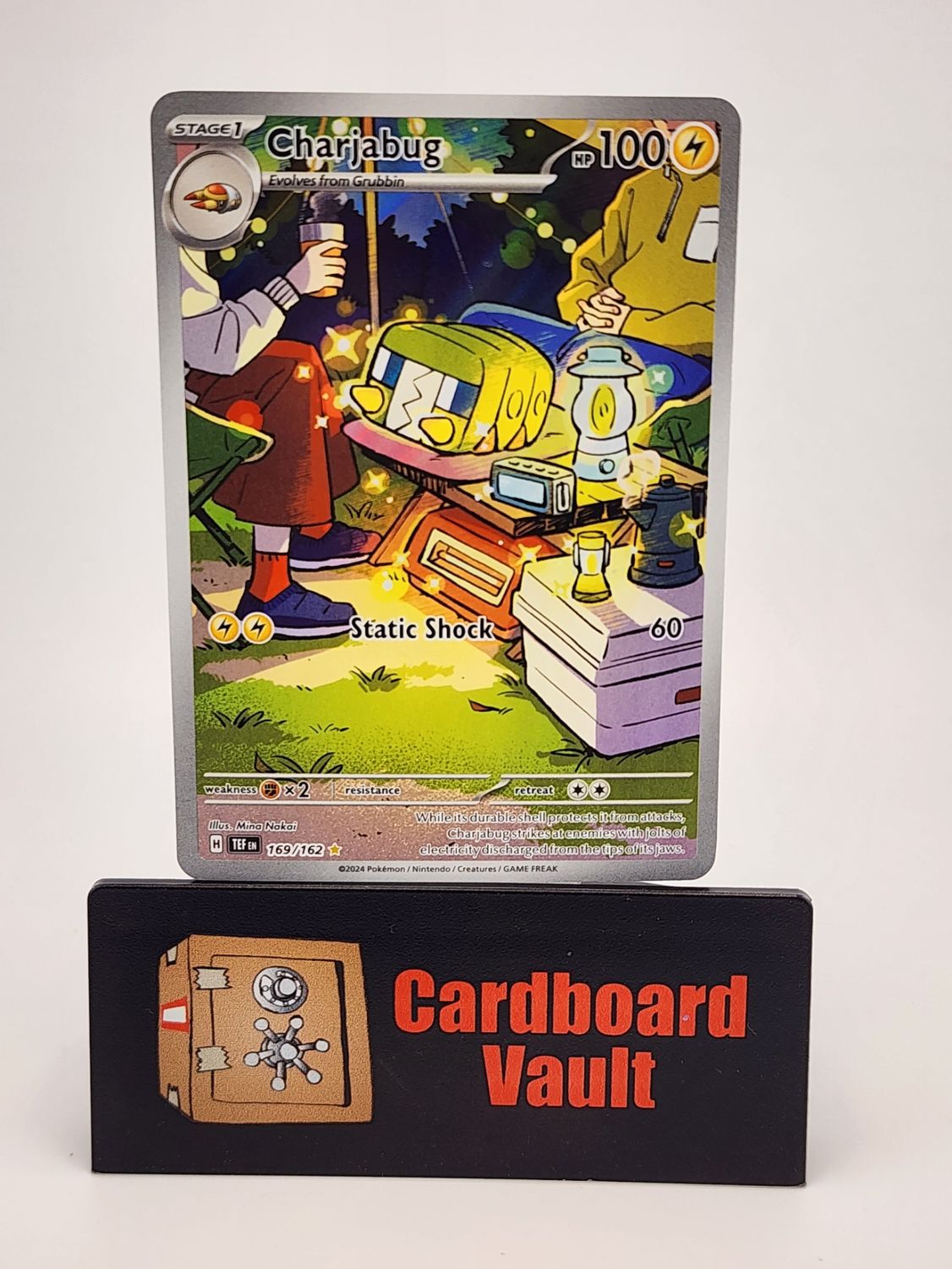 2024 Pokémon Charjabug 169/162 Full Art