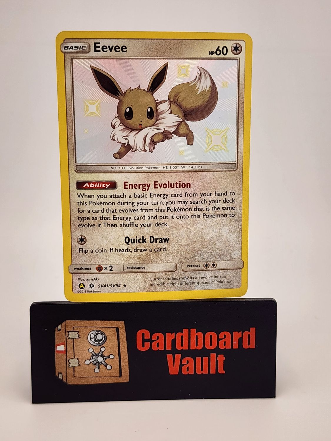 2019 Pokémon Eevee Holo SV41/SV94