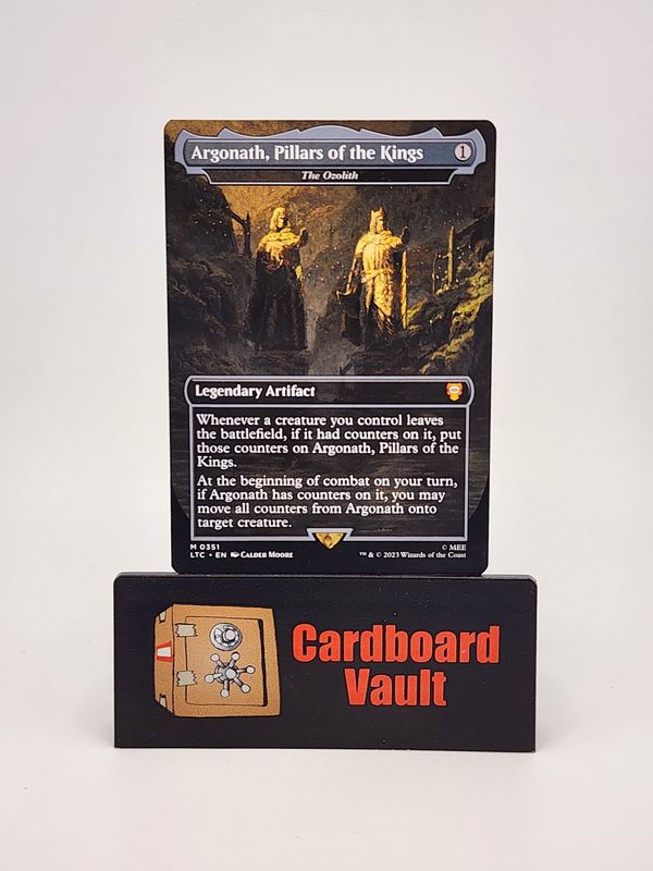 2023 Magic The Gathering Argonath Pillars Of The Kings
