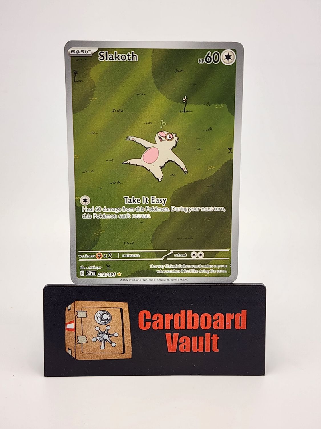 2024 Pokémon Slakoth Full Art 212/191