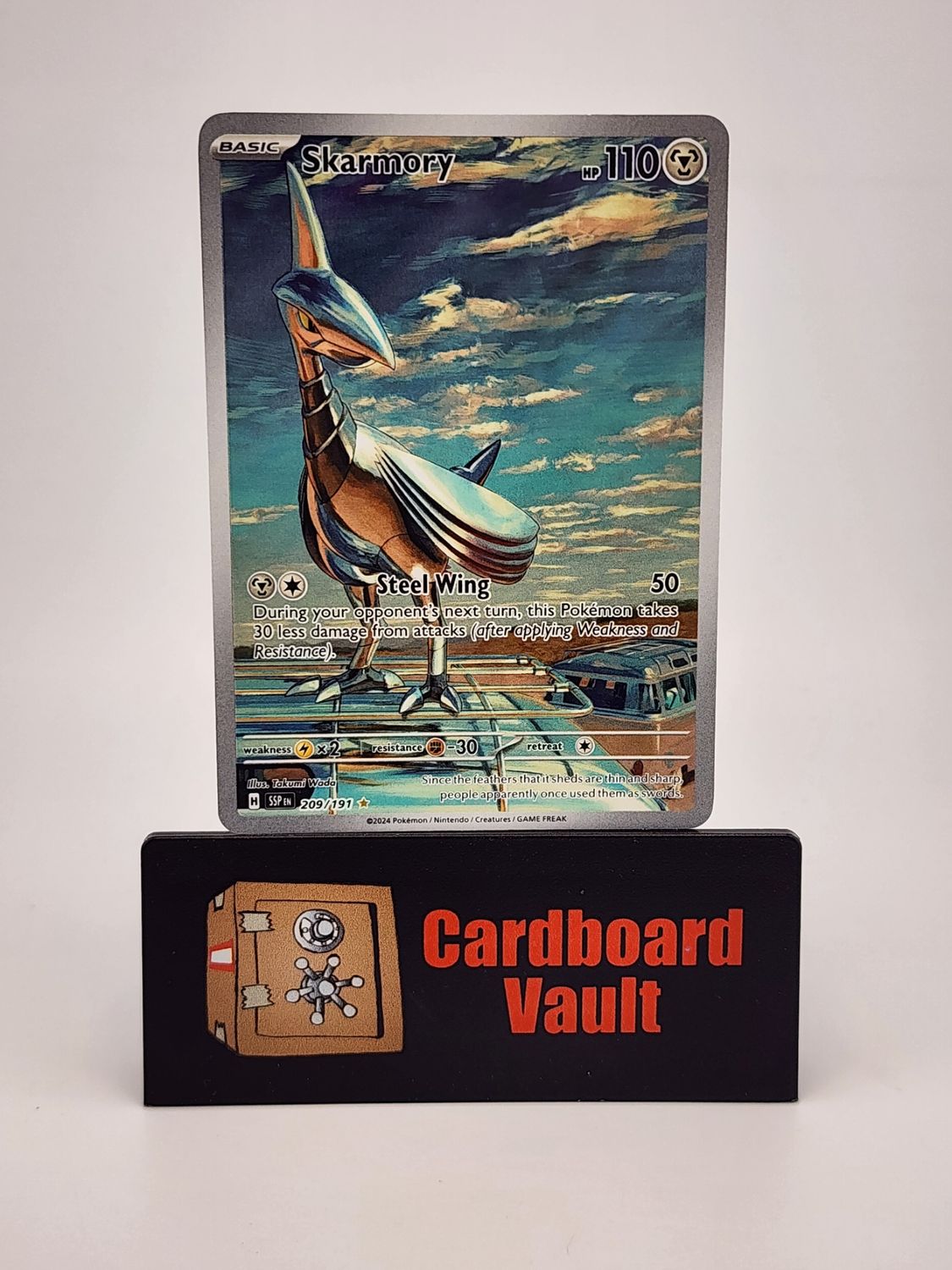 2024 Pokémon Skarmory Full Art 209/191