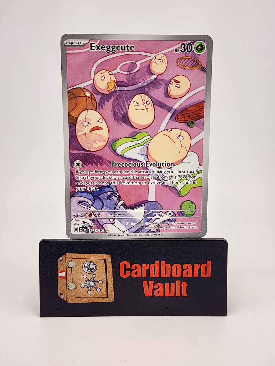 2024 Pokémon Exeggcute Full Art 192/191