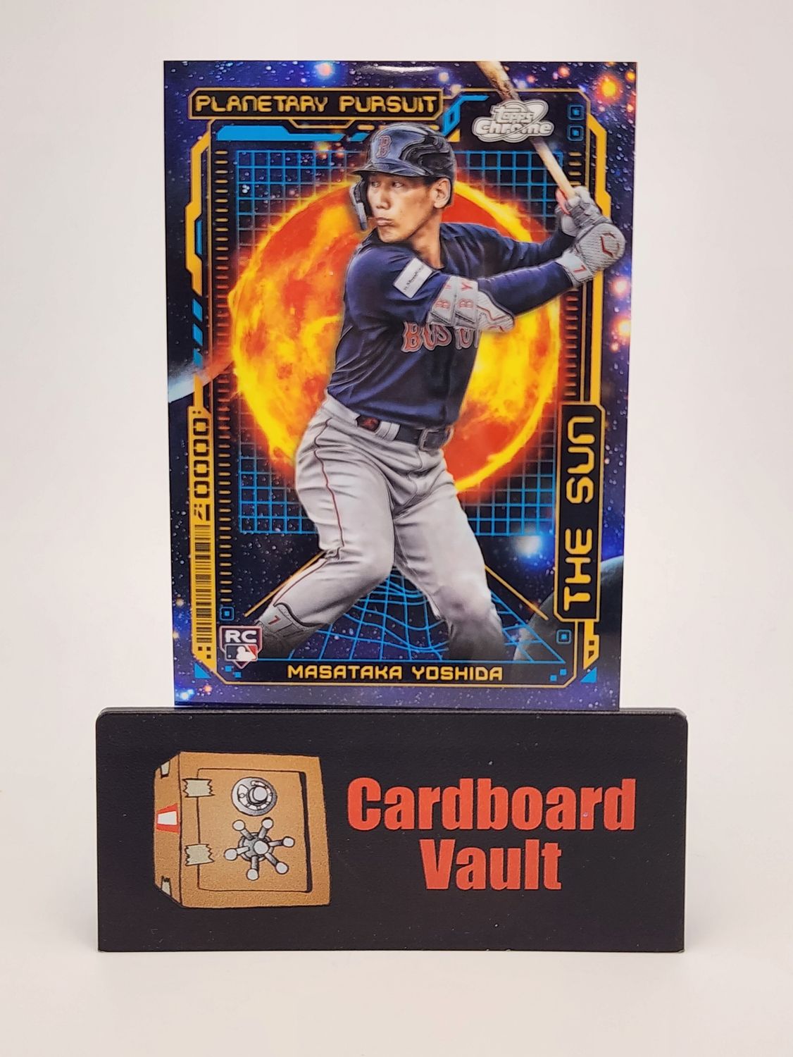 2023 Topps Chrome Masataka Yoshida Planetary Pursuit The Sun #PPS-3