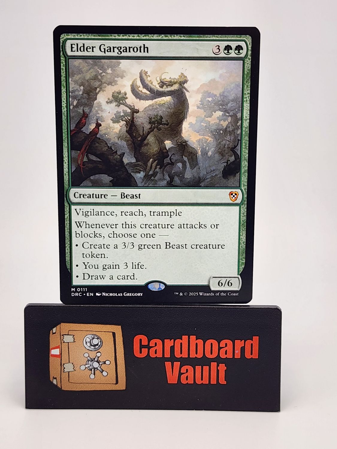 2025 Magic The Gathering Elder Gargaroth