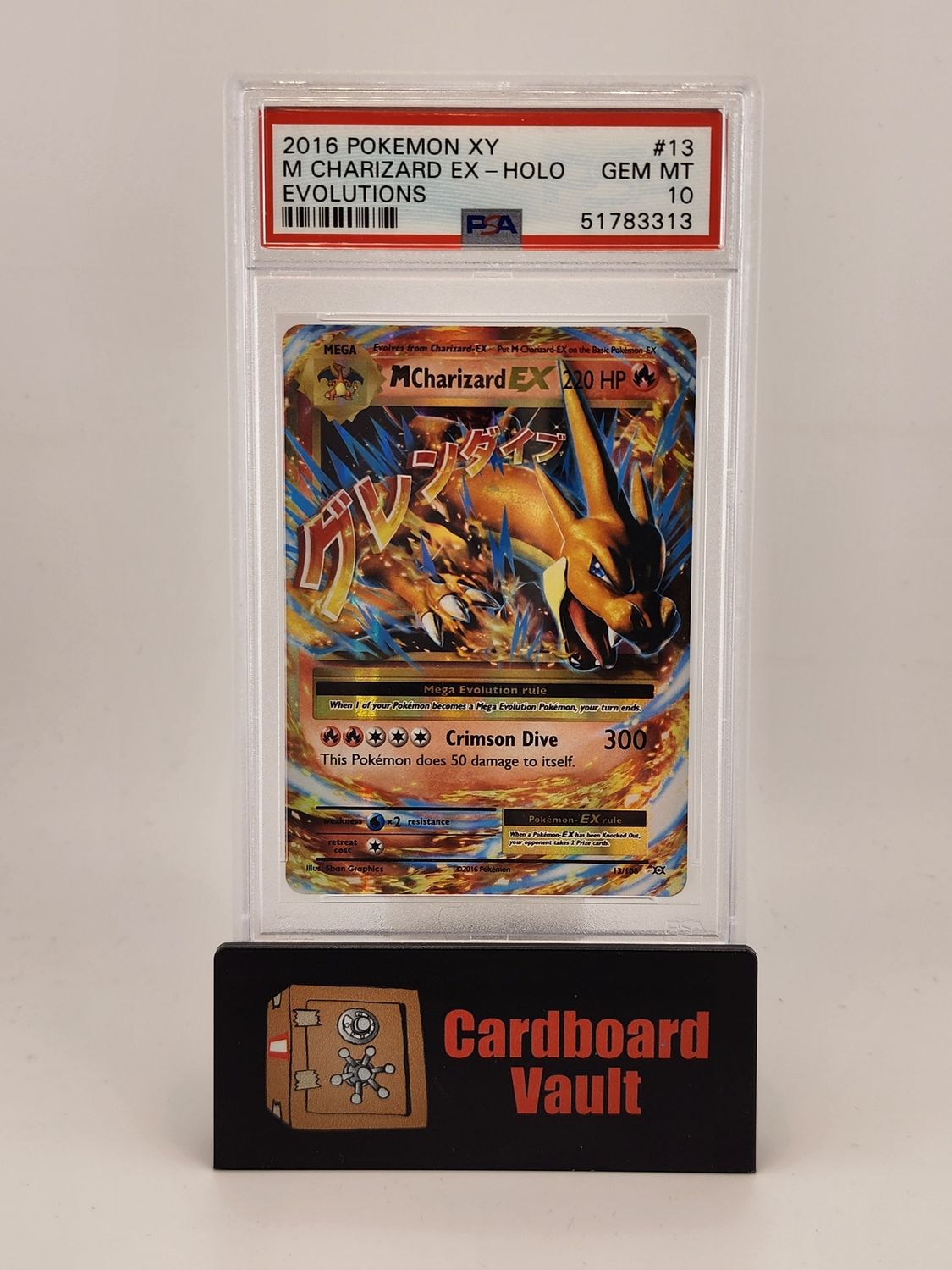 2016 Pokémon M Charizard EX 13/108 PSA 10 51783313