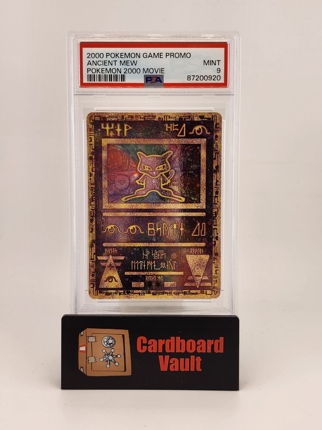 2000 Pokémon Ancient Mew Holo Pokémon 2000 Movie PSA 9 87200920