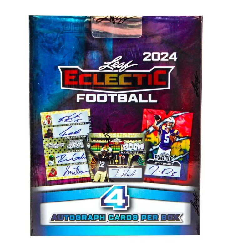 2024 Leaf Eclectic Football Hobby Box