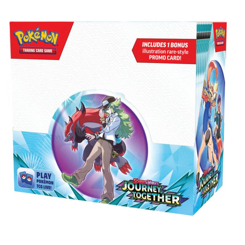 Pokémon Journey Together Enhanced Booster Box With Box Topper