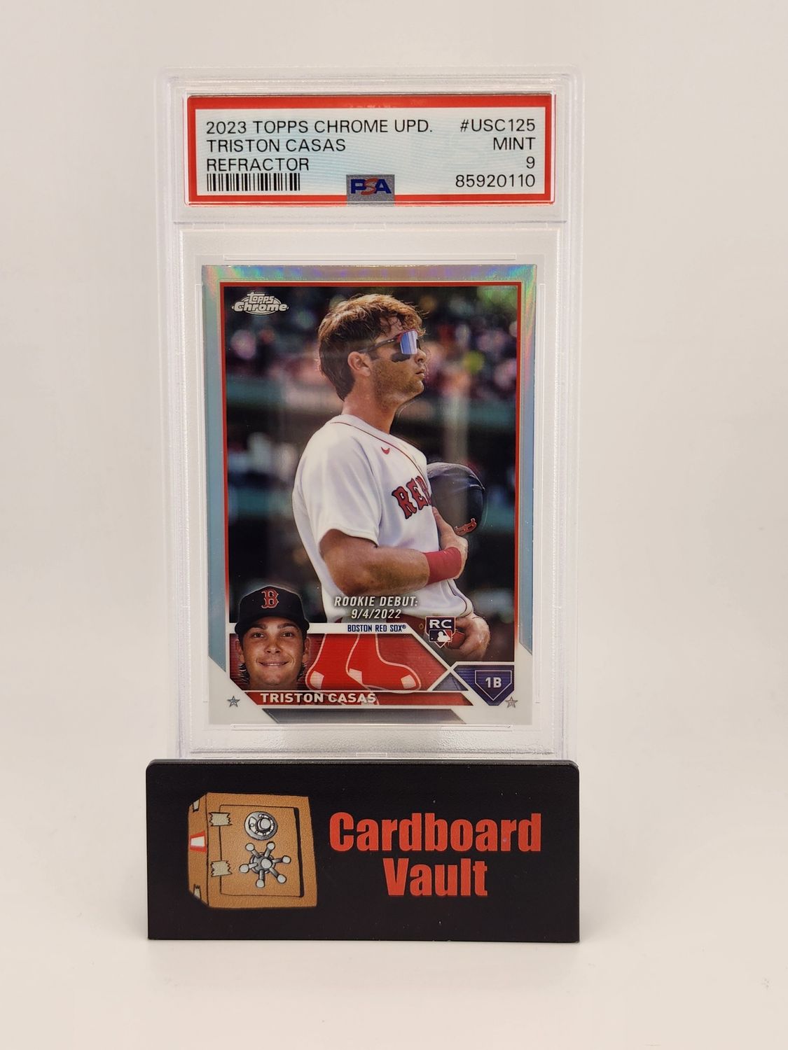 2023 Topps Chrome Update Triston Casas Refractor #USC125 PSA 9 85920110
