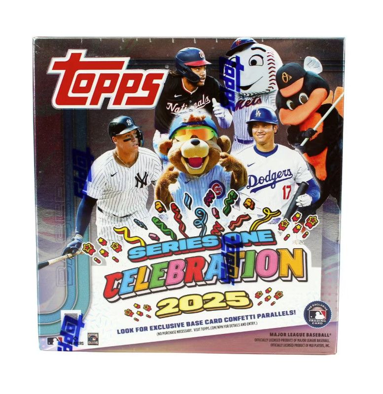 2025 Topps Series 1 Baseball Celebration Mega Box