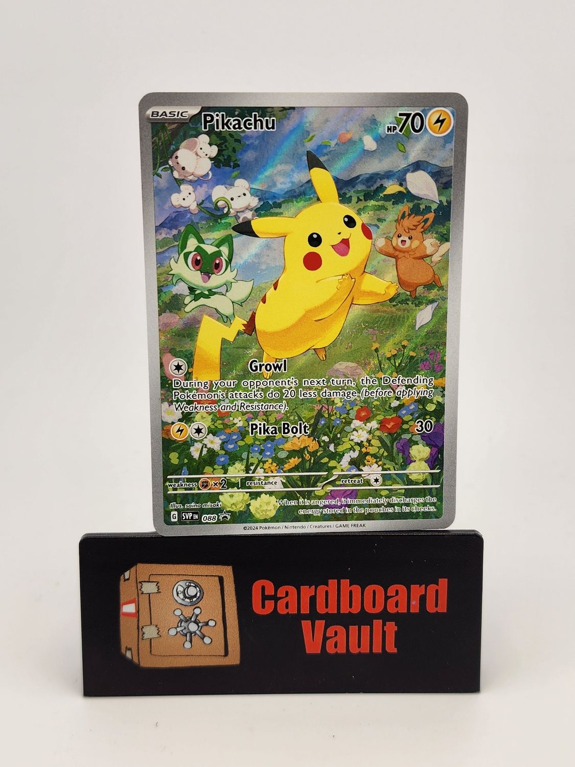 2024 Pokémon Pikachu 088 Black Star Promo