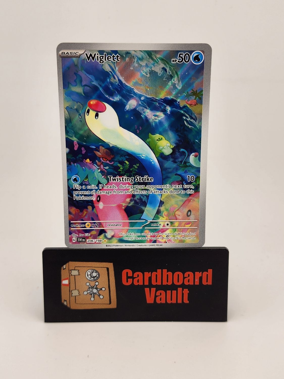 2023 Pokémon Wiglett 206/198 Full Art