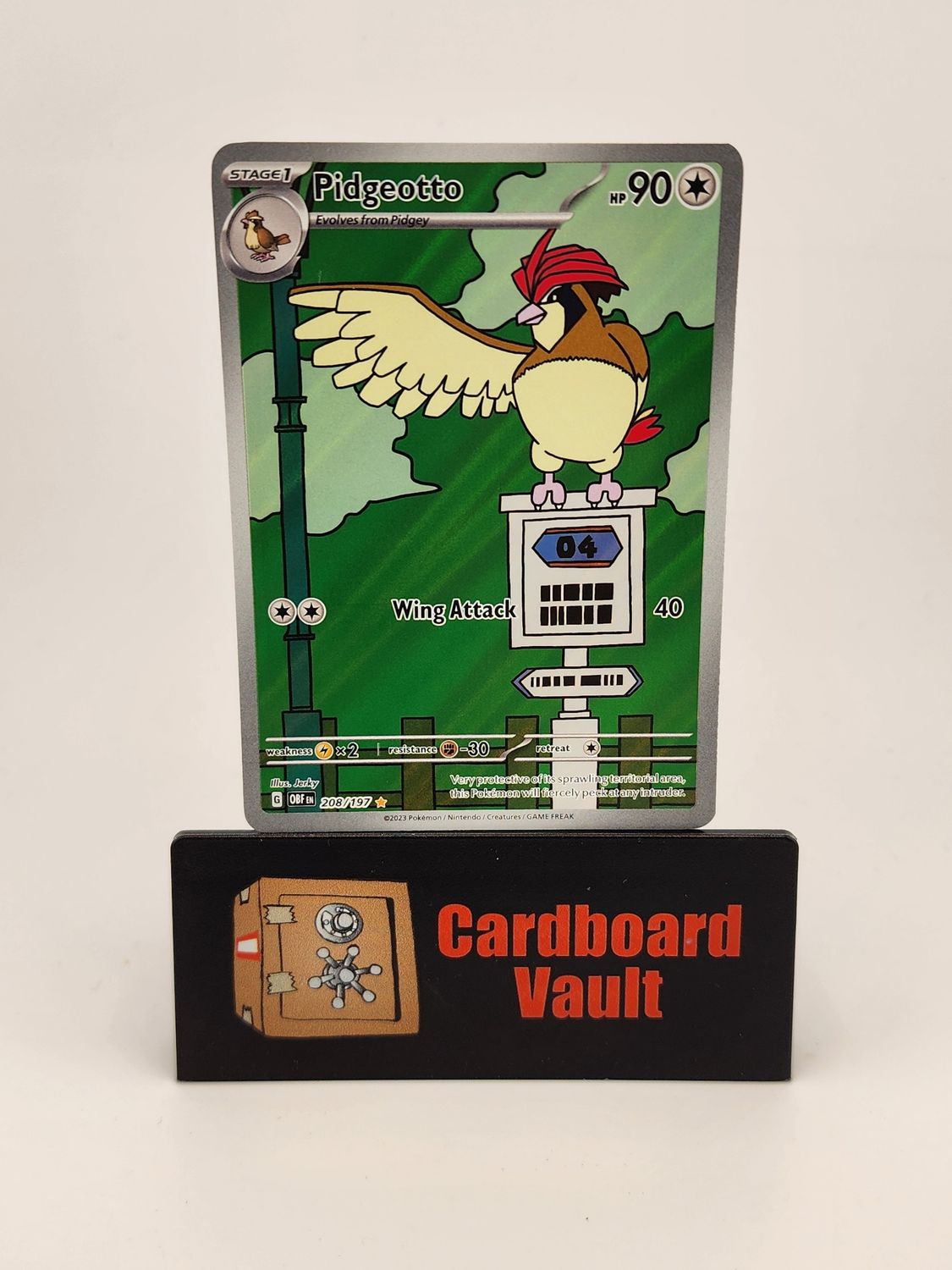 2023 Pokémon Pidgeotto 208/197 Full Art