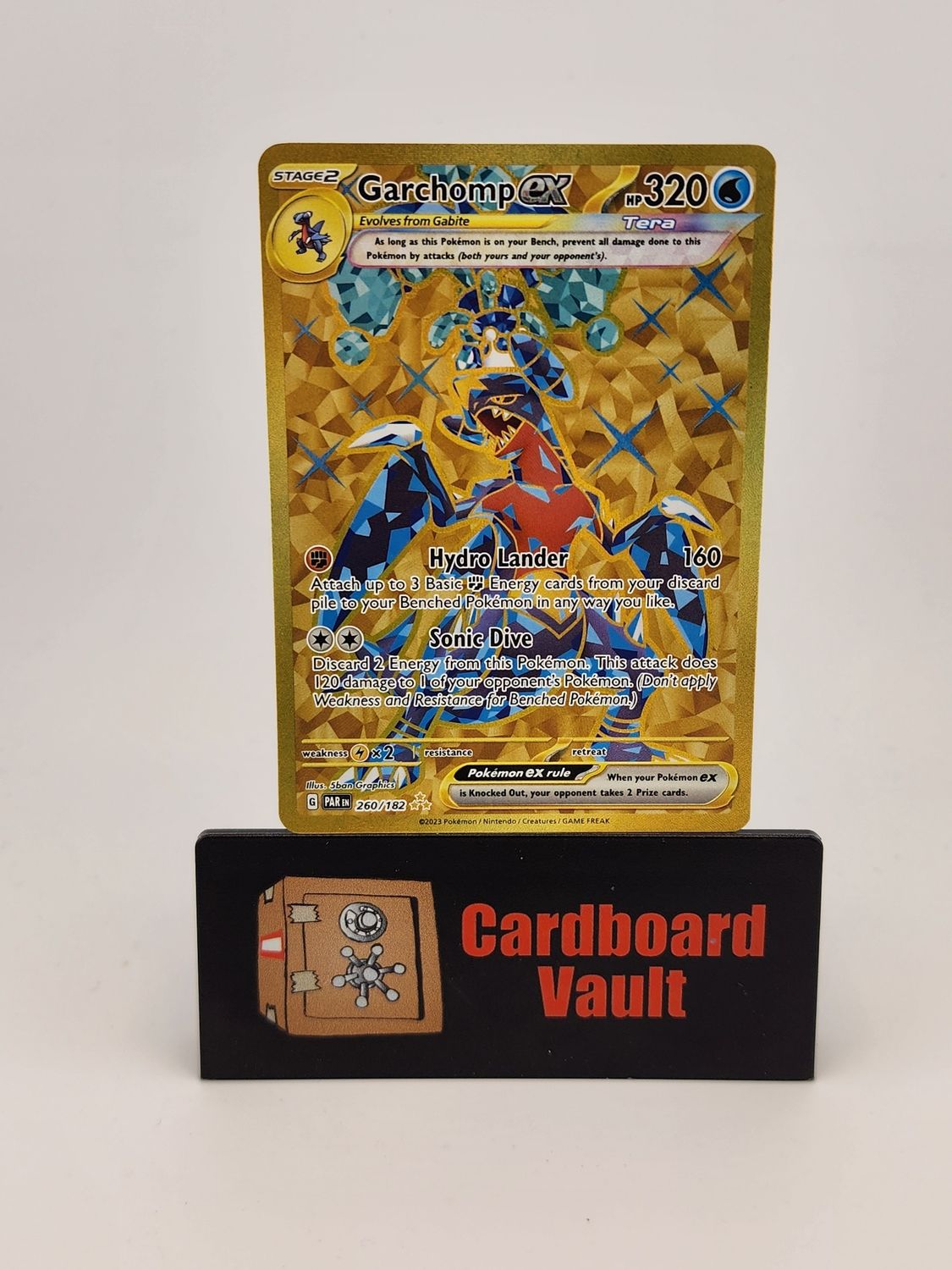 2023 Pokémon Garchomp ex 260/182 Full Art
