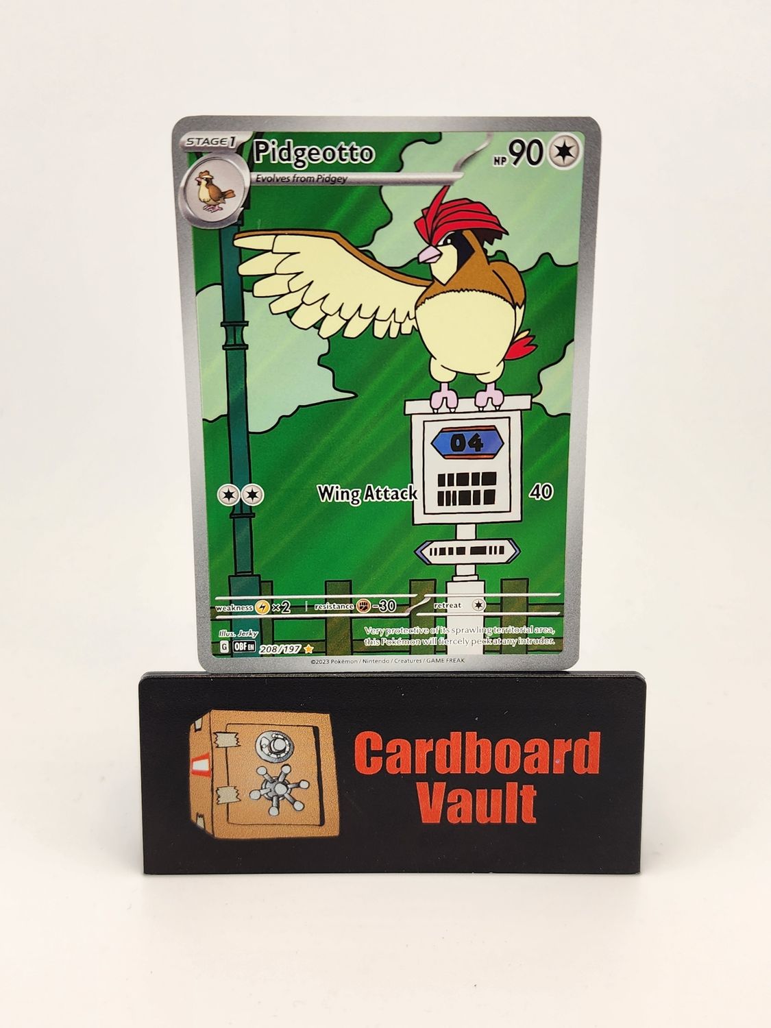 2023 Pokémon Pidgeotto 208/197 Full Art