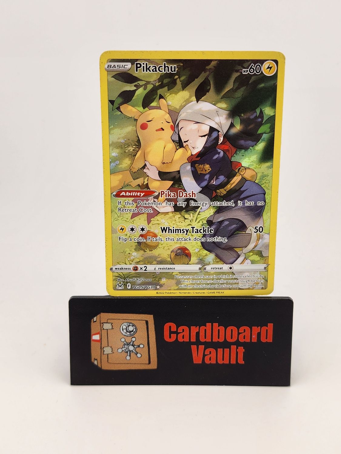2022 Pokémon Pikachu TG05/TG30 Full Art