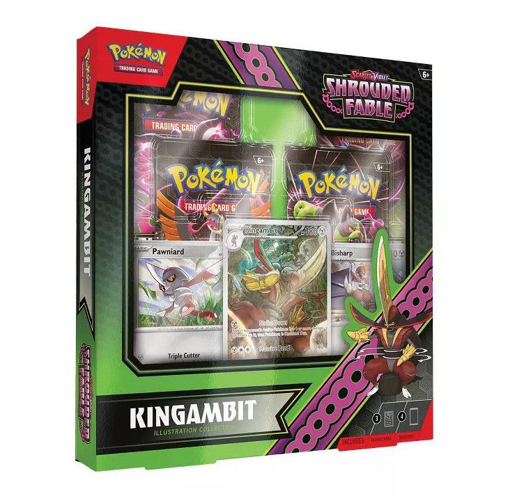 Pokémon Kingambit Illustration Collection Shrouded Fable