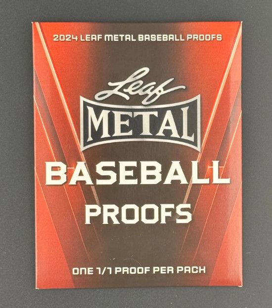 2024 Leaf Metal Baseball Proof Pack