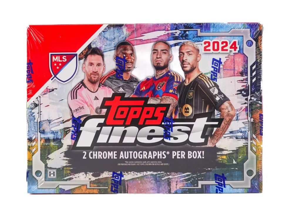2024 Topps Finest MLS Soccer Hobby Box