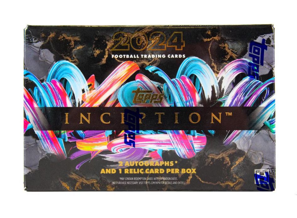 2024 Topps Inception Football Hobby Box