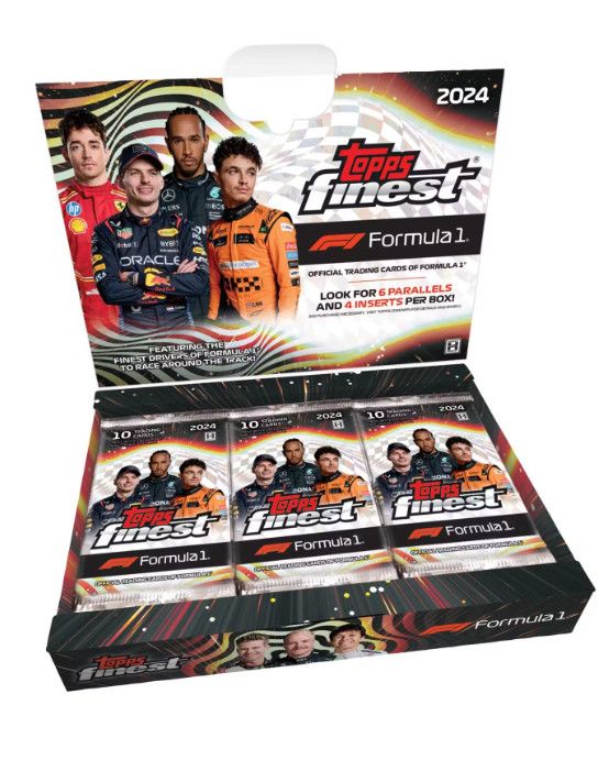 2024 Topps Finest Formula 1 F1 Hobby Box